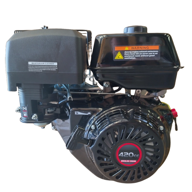 Order a A powerful 15HP engine that is suitable for chippers, shredders and a whole host of other garden machines. These 15HP engines have fantastic power and have been proven in the UK for over 15 years, at a great low price. These small petrol engines are also fantastic for go-karts and many other machines for which a small petrol engine is required.
